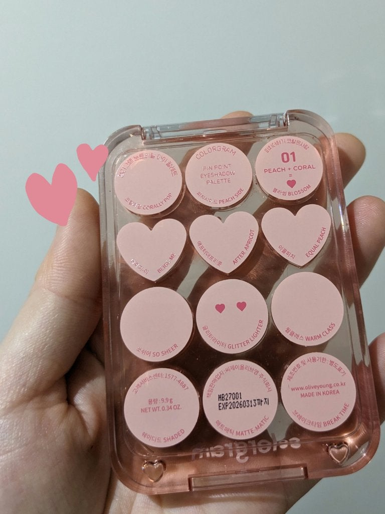 目元チュートリアルアイパレット/Colorgram/アイシャドウパレットを使ったクチコミ(2枚目)