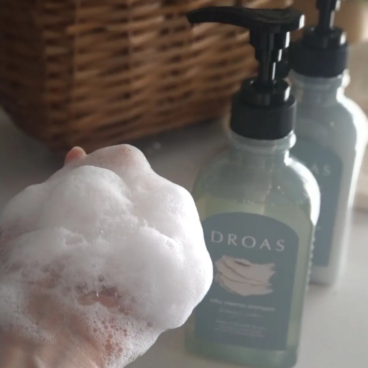 シルキークレンズシャンプー/トリートメント/DROAS/市販シャンプーを使ったクチコミ（3枚目）