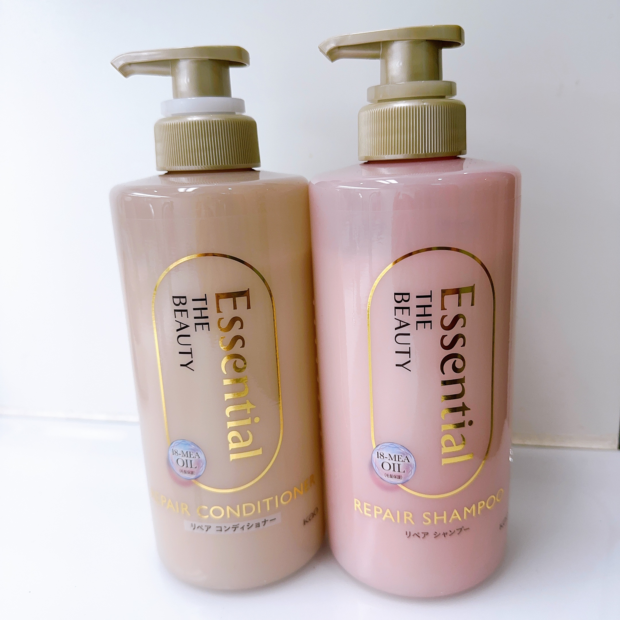 ザビューティ リペアシャンプー・コンディショナー/エッセンシャル/市販シャンプーを使ったクチコミ（1枚目）