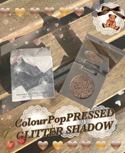 プレスグリッター/ColourPop/グリッターを使ったクチコミ(1枚目)