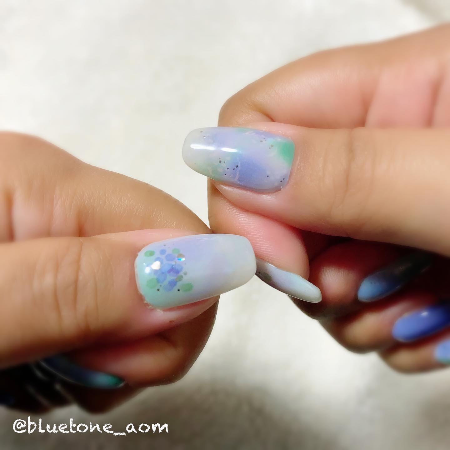 ジェルネイルシール/キャンドゥ/ネイルシールを使ったクチコミ（3枚目）