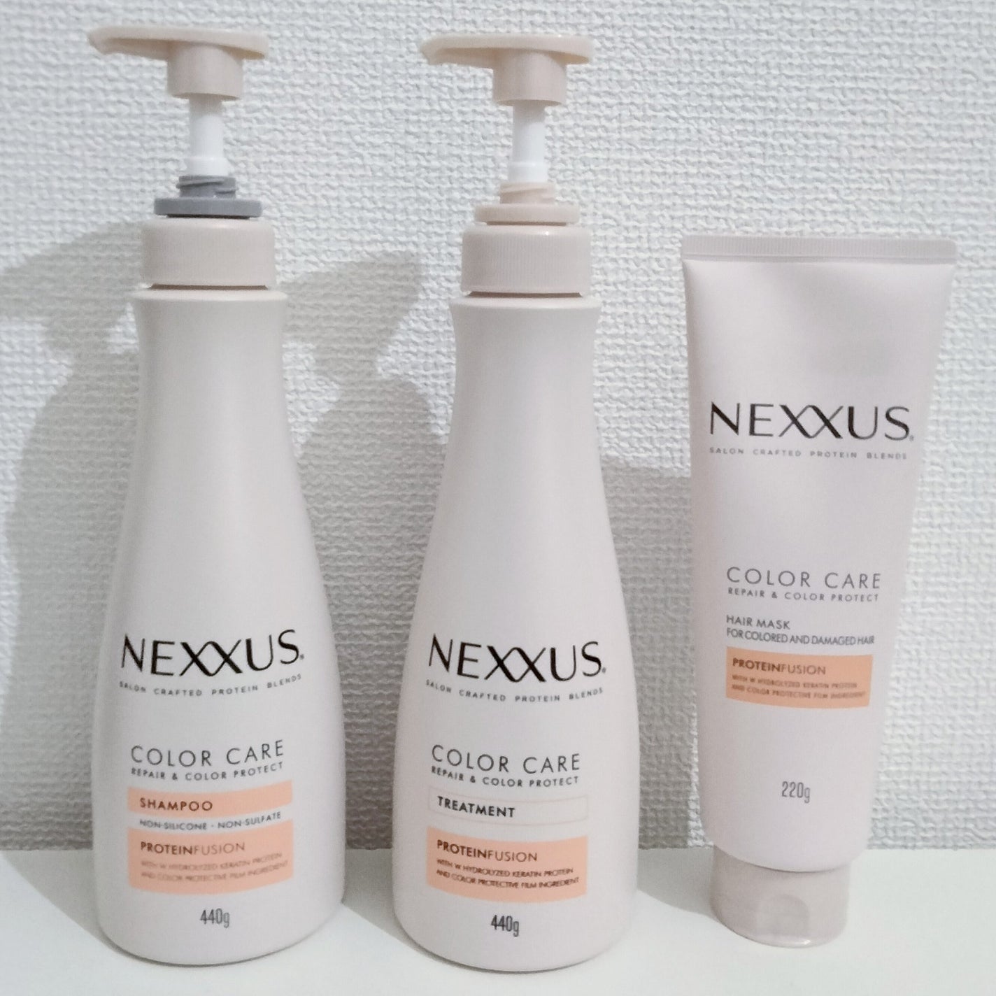 ネクサス リペアアンドカラープロテクト 洗い流すトリートメント ヘアマスク/NEXXUS(ネクサス)/ヘアマスク・ヘアパックを使ったクチコミ(2枚目)