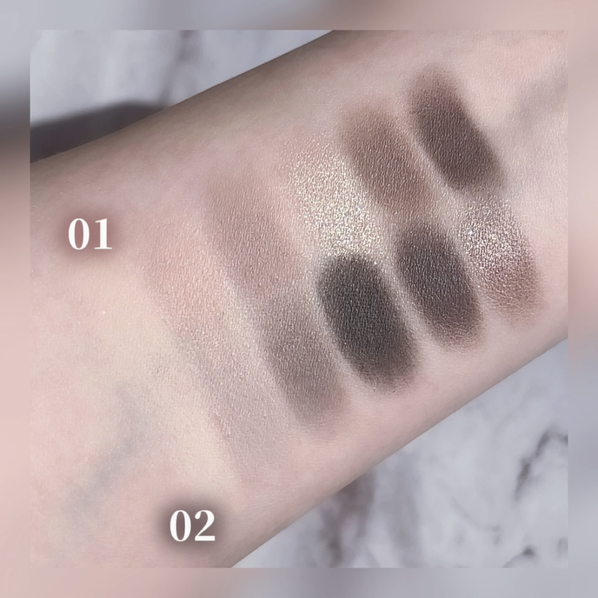 レディートゥーウェアアイパレット/BBIA/アイシャドウパレットを使ったクチコミ（3枚目）