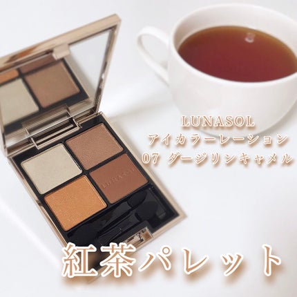 アイカラーレーション/LUNASOL/アイシャドウパレットを使ったクチコミ(1枚目)