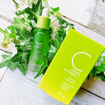 アリウル グリーンビタミンC トーニングセラム(アンプル)/Ariul/美容液を使ったクチコミ(2枚目)