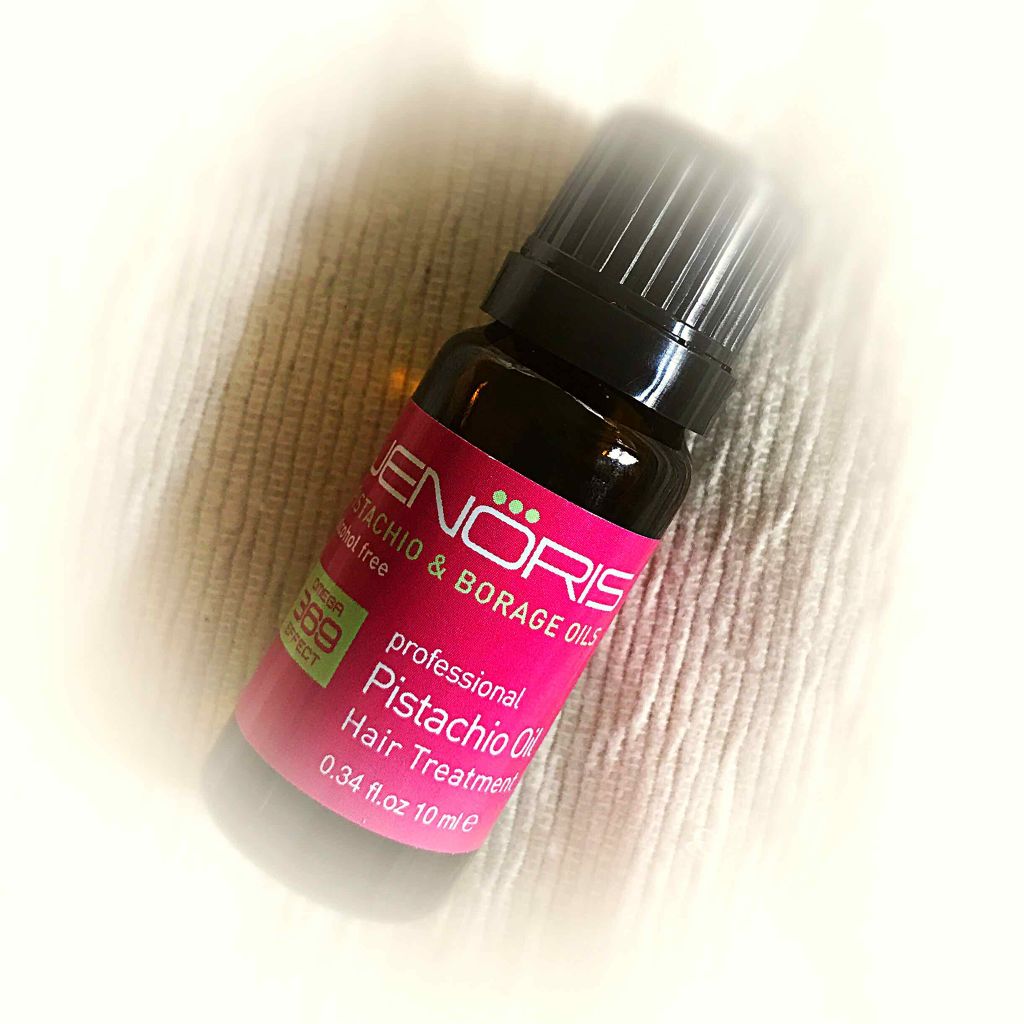 ピスタチオ オイル(ジェノリス ヘア トリートメントオイル）/ジェノリス/ヘアオイルを使ったクチコミ（2枚目）