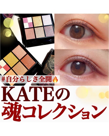 KATE 魂コレクション ブラウンレイヤーパレット/KATE/アイシャドウパレットを使ったクチコミ（1枚目）