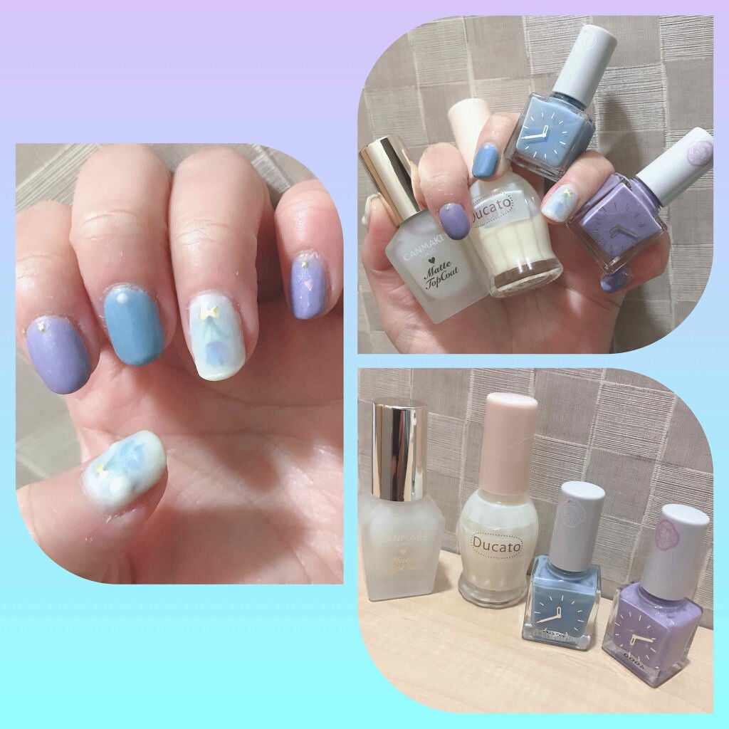 カラフルネイルズ/キャンメイク/マニキュアを使ったクチコミ(3枚目)