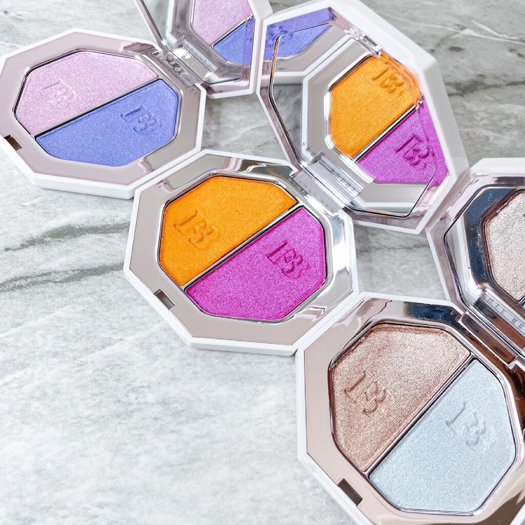 KILLAWATT FREESTYLE HIGHLIGHTER DUO/FENTY BEAUTY BY RIHANNA/パウダーハイライトを使ったクチコミ（1枚目）
