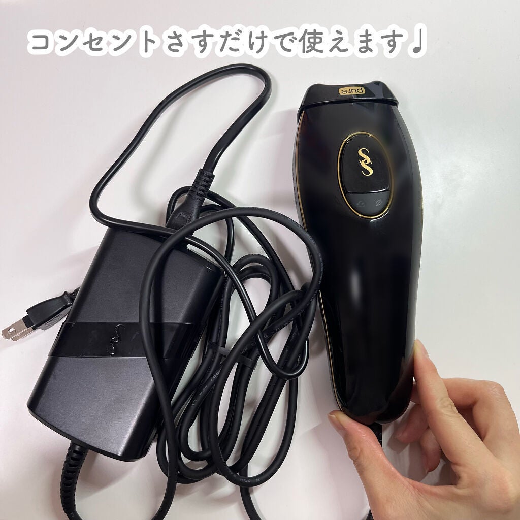 スムーズスキン pure fit/スムーズスキン/家庭用脱毛器を使ったクチコミ(4枚目)