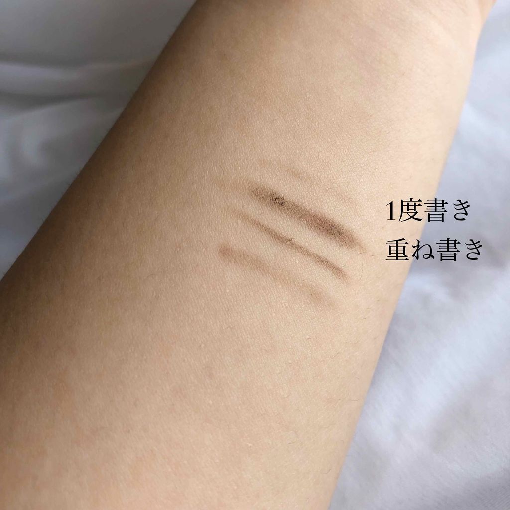 ブラシ付きアイブロウ繰り出し/CEZANNE/アイブロウペンシルを使ったクチコミ(2枚目)