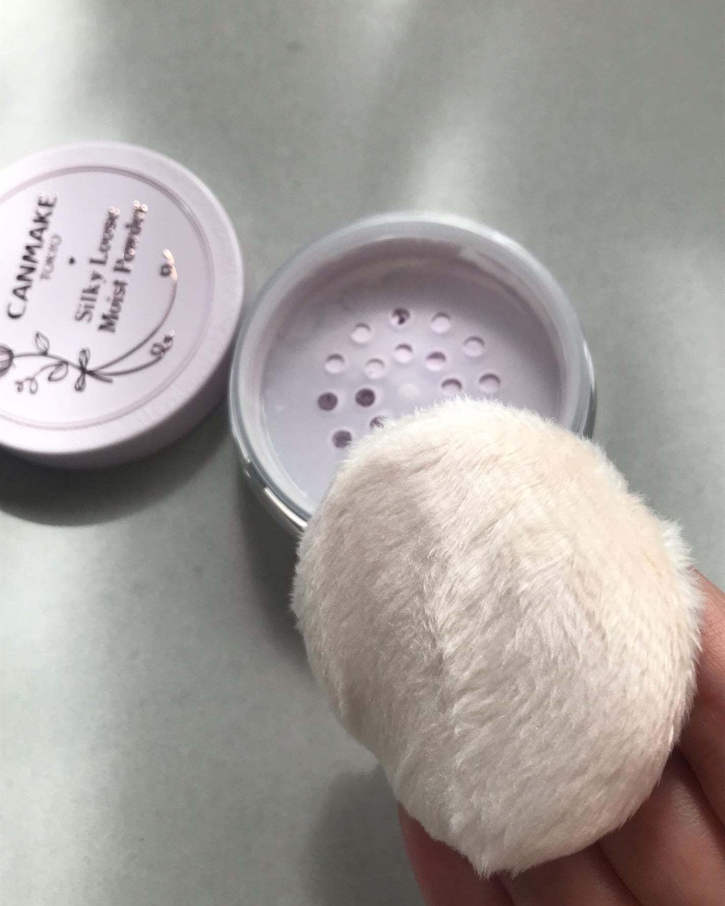 シルキールースモイストパウダー/キャンメイク/ルースパウダーを使ったクチコミ(3枚目)