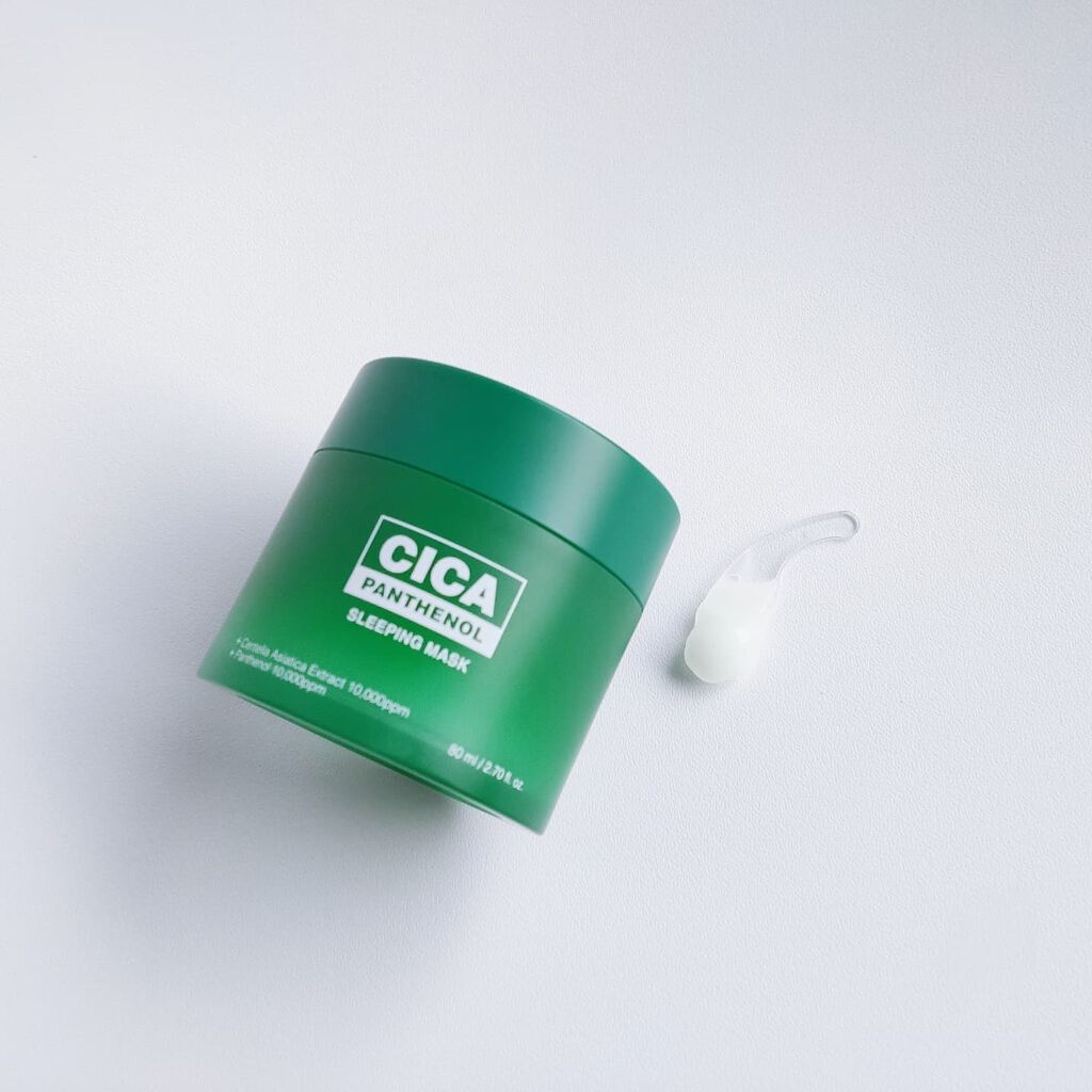 シカパンテノールスリーピングマスク/SNP/フェイスクリームを使ったクチコミ(4枚目)