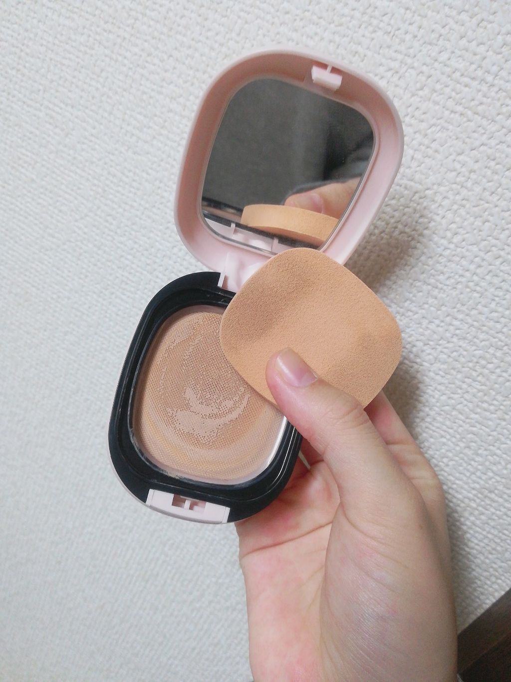 クイックパーフェクションコンパクト/リンメル ロンドン/リキッドファンデーションを使ったクチコミ（2枚目）