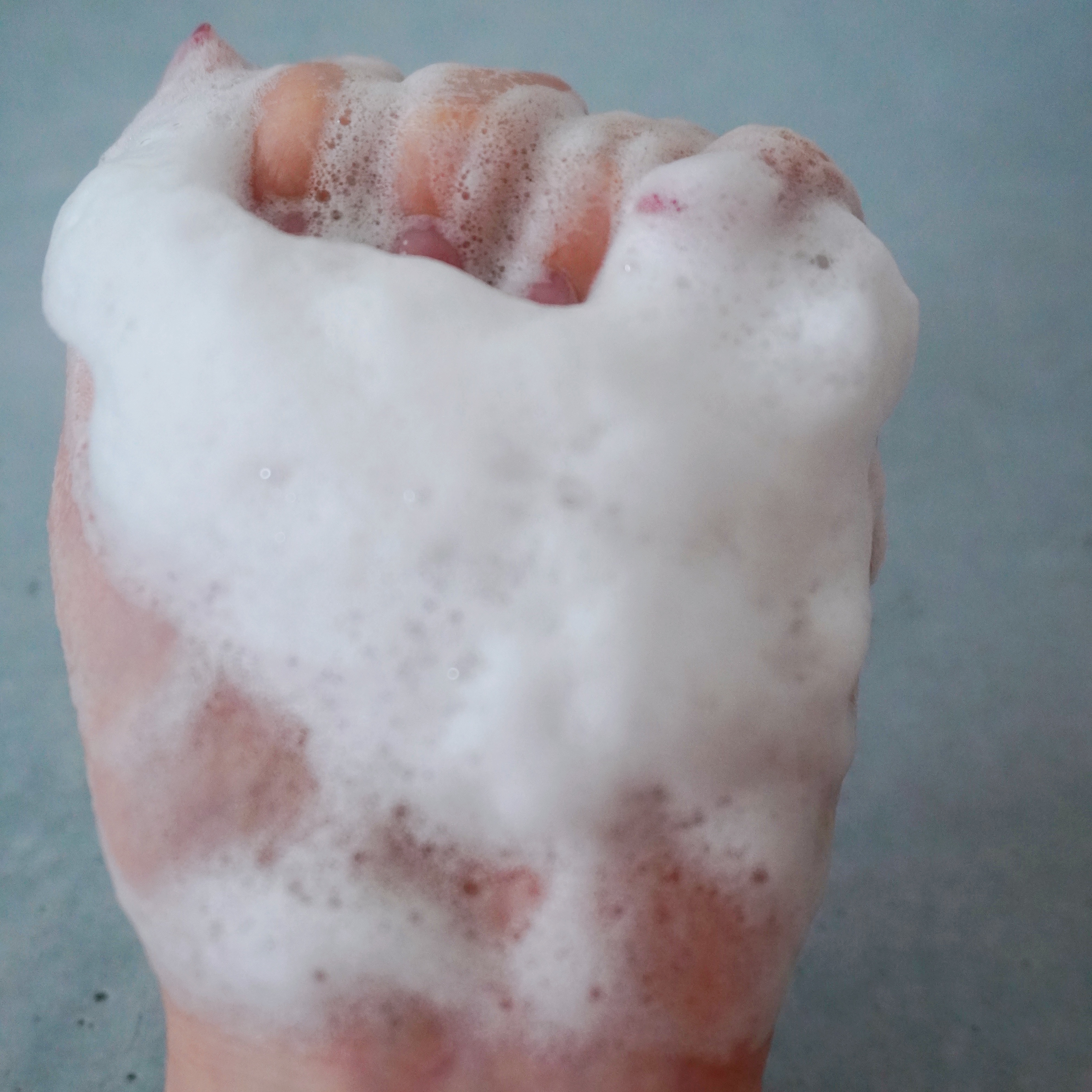 ビーガンビーズクレンジングフォーム/MAKE9/クレンジングクリームを使ったクチコミ（3枚目）