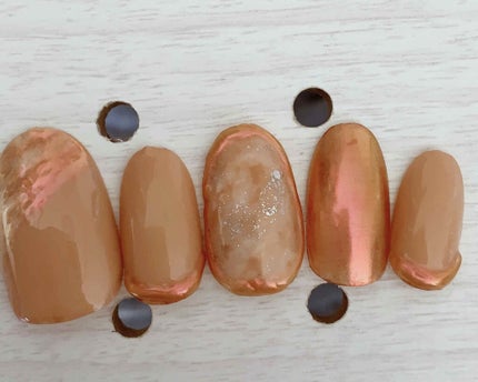 ジェルネイル(ライト対応)/セリア/ジェルネイルを使ったクチコミ(4枚目)