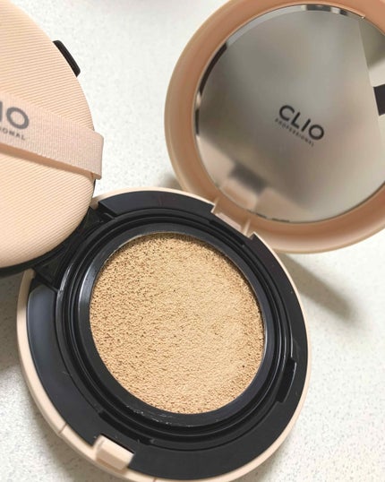 ヌーディズム ベルベットウェアー クッション/CLIO/クッションファンデーションを使ったクチコミ(2枚目)