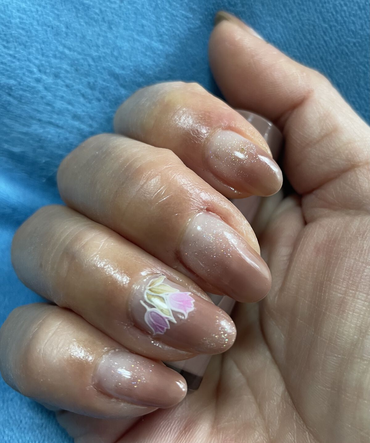 フラワーネイルシール/ネイル工房/ネイルシールを使ったクチコミ（1枚目）