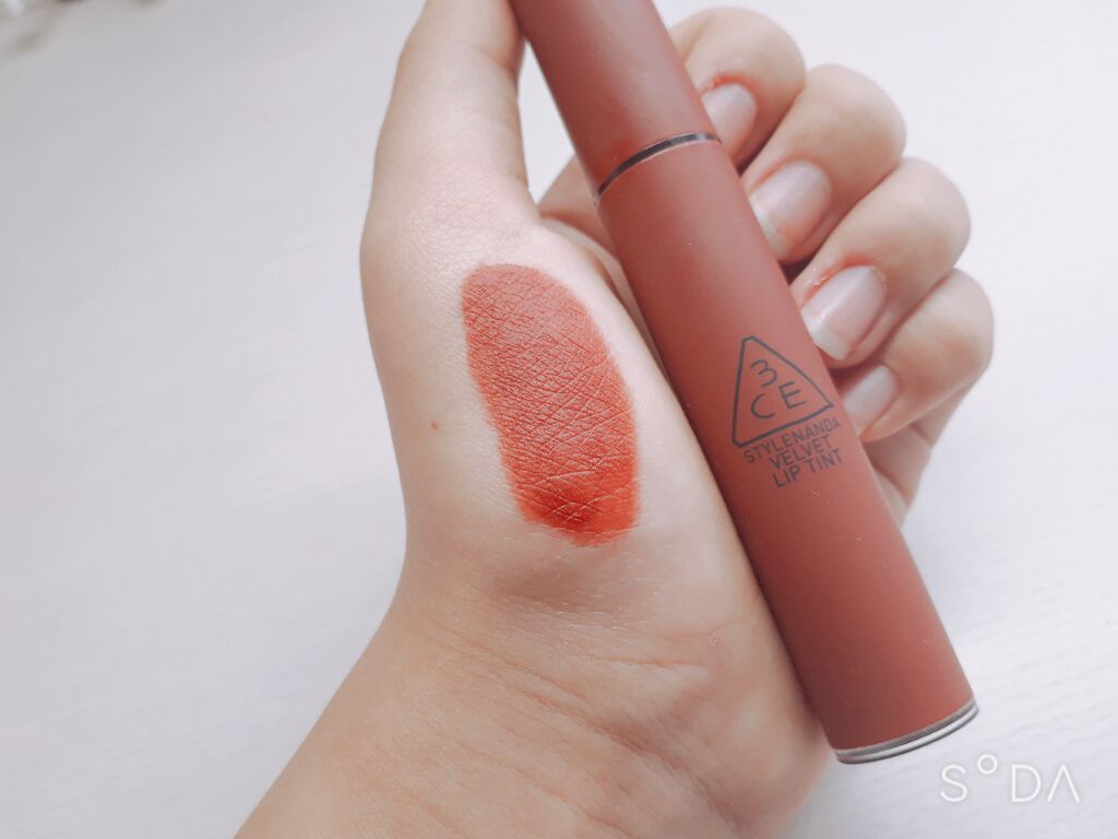 3CE ベルベット リップティント/3CE/リップティントを使ったクチコミ（3枚目）