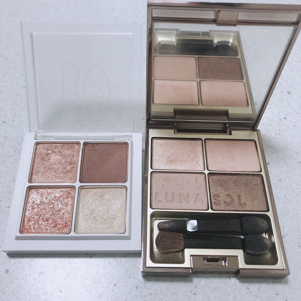 スキンモデリングアイズ/LUNASOL/アイシャドウパレットを使ったクチコミ(2枚目)