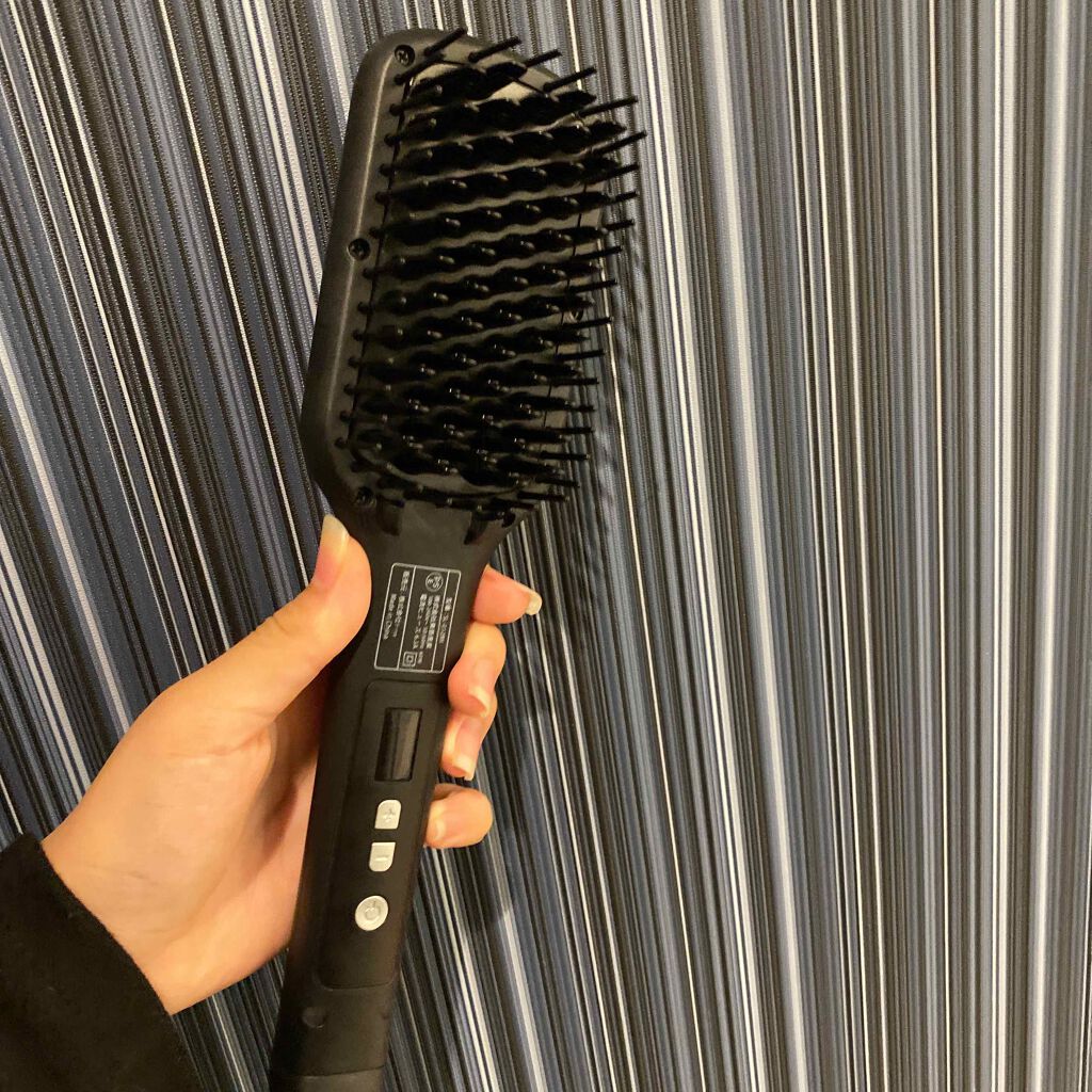 SALONIA ストレートヒートブラシ/SALONIA/ヒートブラシを使ったクチコミ（3枚目）