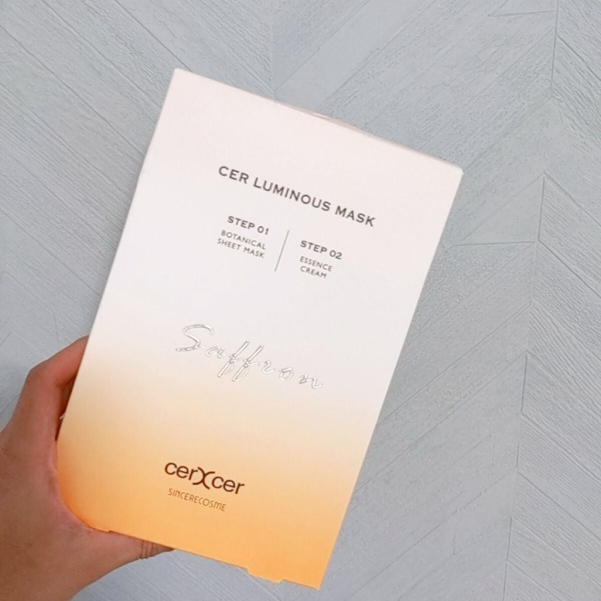 ルミナスマスク (ケアクリーム付き) /cerXcer/シートマスク・パックを使ったクチコミ(3枚目)