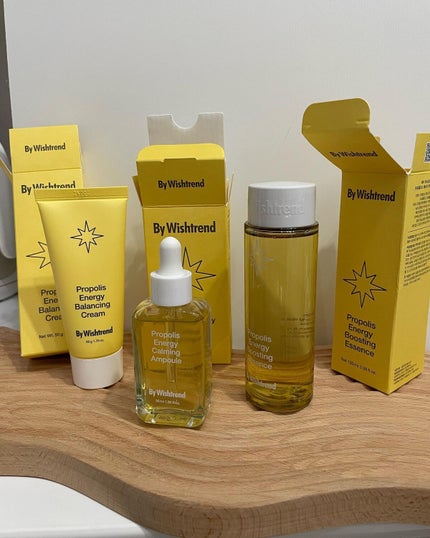 プロポリスエナジーカーミングアンプル/By Wishtrend/美容液を使ったクチコミ(2枚目)