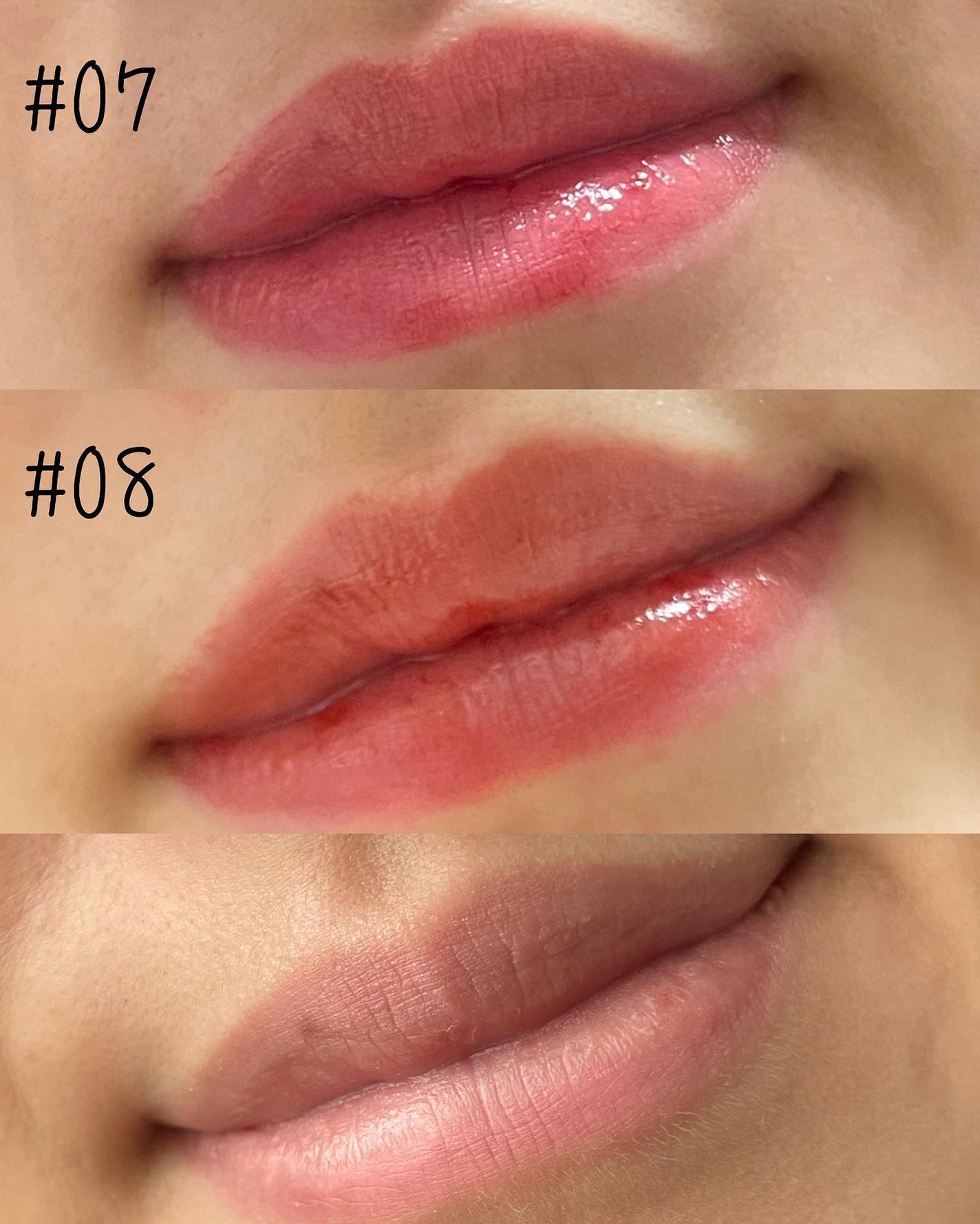 フラッフィリップティント/BLESSED MOON/リップティントを使ったクチコミ(7枚目)