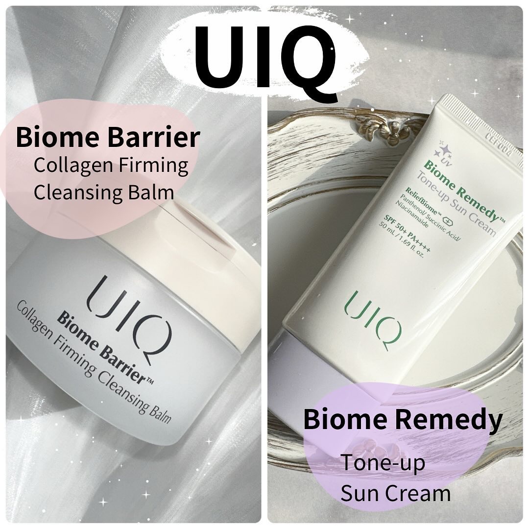 バイオームバリアコラーゲンファーミングクレンジングバーム/UIQ/クレンジングバームを使ったクチコミ（1枚目）