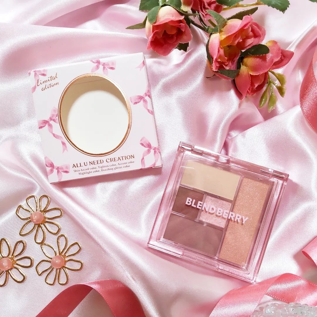 ブレンドベリー オールユーニード クリエイション 102 シュガープラムフェアリー(限定色)/BLEND BERRY/マルチパレットを使ったクチコミ（1枚目）