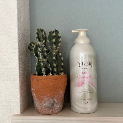 もっちりミルク泡クレンジング/ビフェスタ/クレンジングを使ったクチコミ(1枚目)