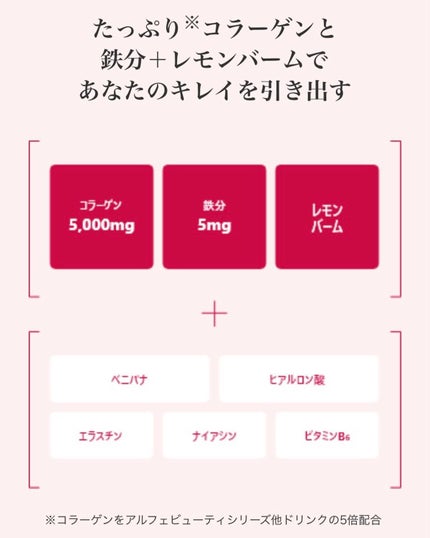 アルフェ ビューティコンク〈ドリンク〉W/アルフェ/美容ドリンクを使ったクチコミ(7枚目)