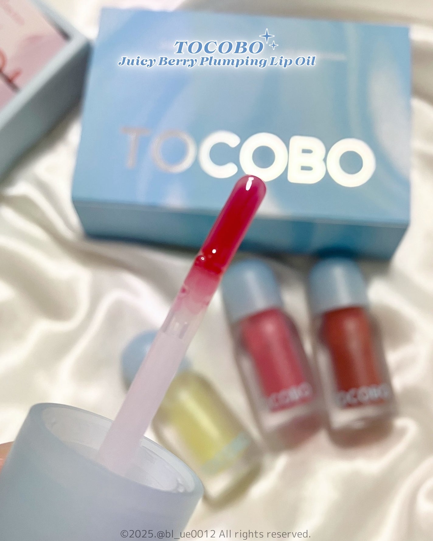 ジューシーベリープランピングリップオイル/TOCOBO/リップグロスを使ったクチコミ(3枚目)
