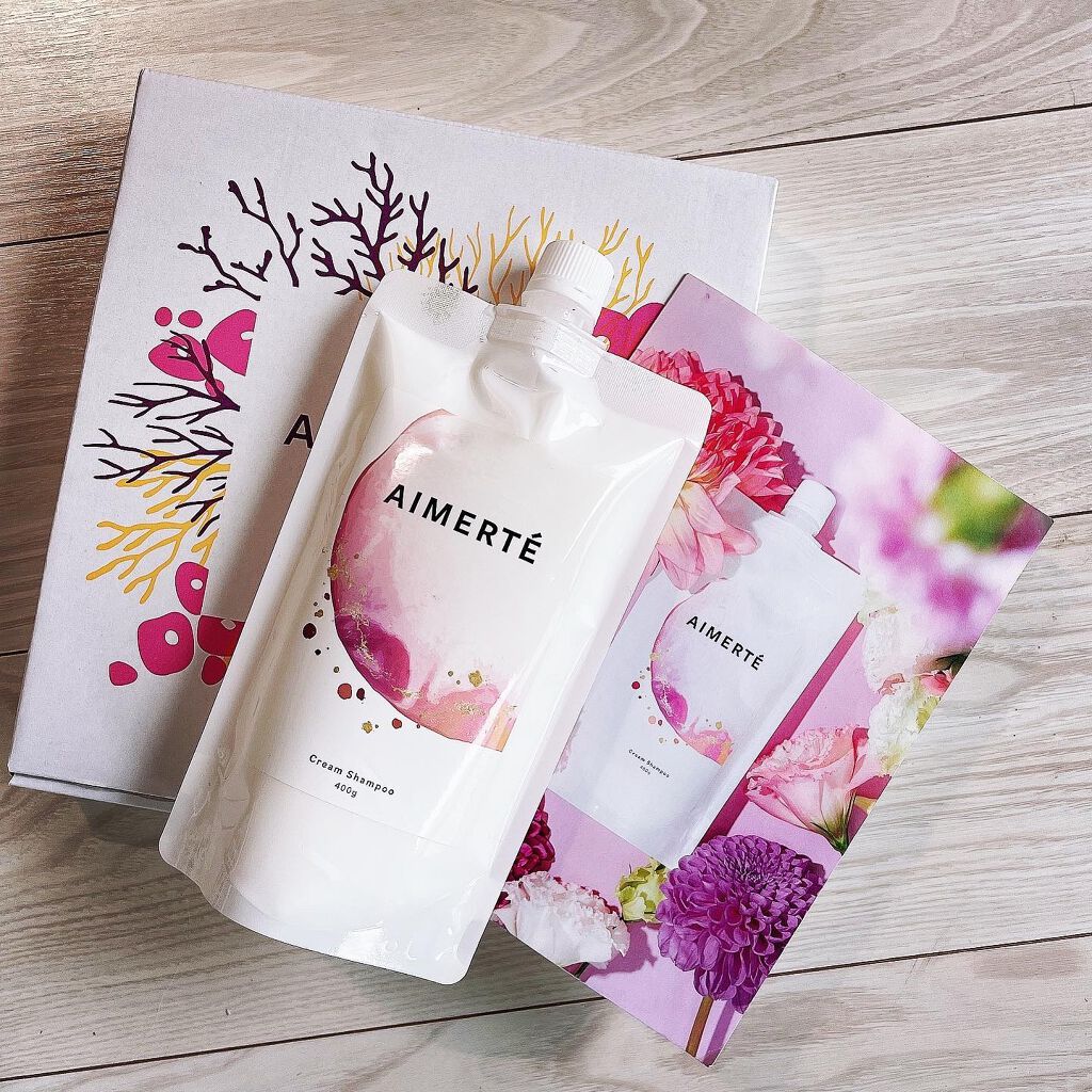 クリームシャンプー/AIMERTÉ(エメルテ) /市販シャンプーを使ったクチコミ（1枚目）