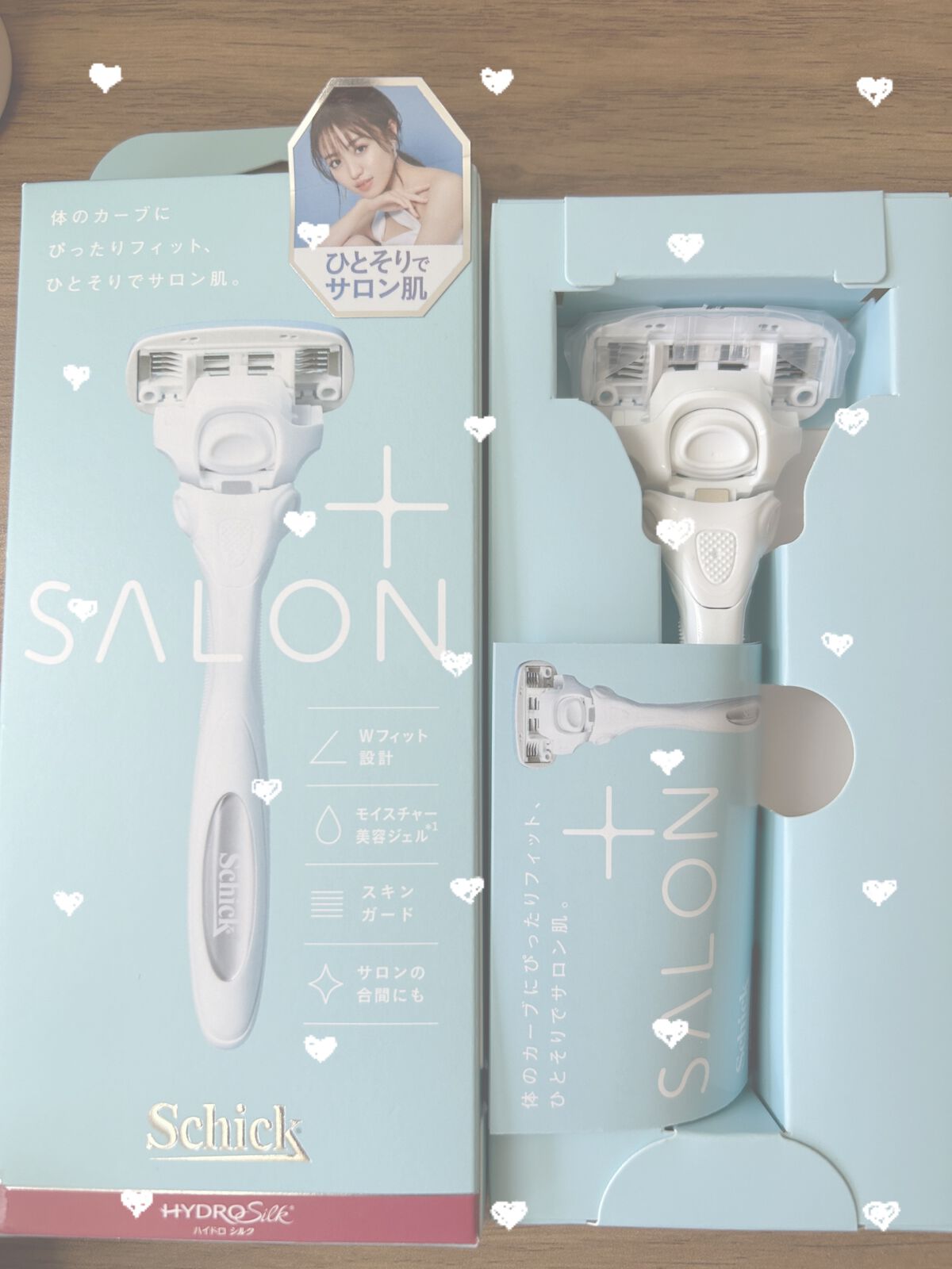 SALON+ ホルダー（刃付き）/サロンプラス/シェーバーを使ったクチコミ（1枚目）