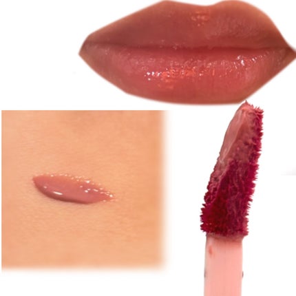 グラッシーボムティント/&nd by rom&nd/リップティントを使ったクチコミ(2枚目)