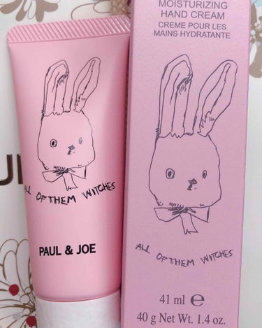 PAUL & JOE BEAUTE モイスチュアライジング ハンドクリームのクチコミ「🍀初投稿🍀

PAUL＆JOE
モイスチュアライジングハンドクリーム
ジンジャークッキーの香り.....」（1枚目）