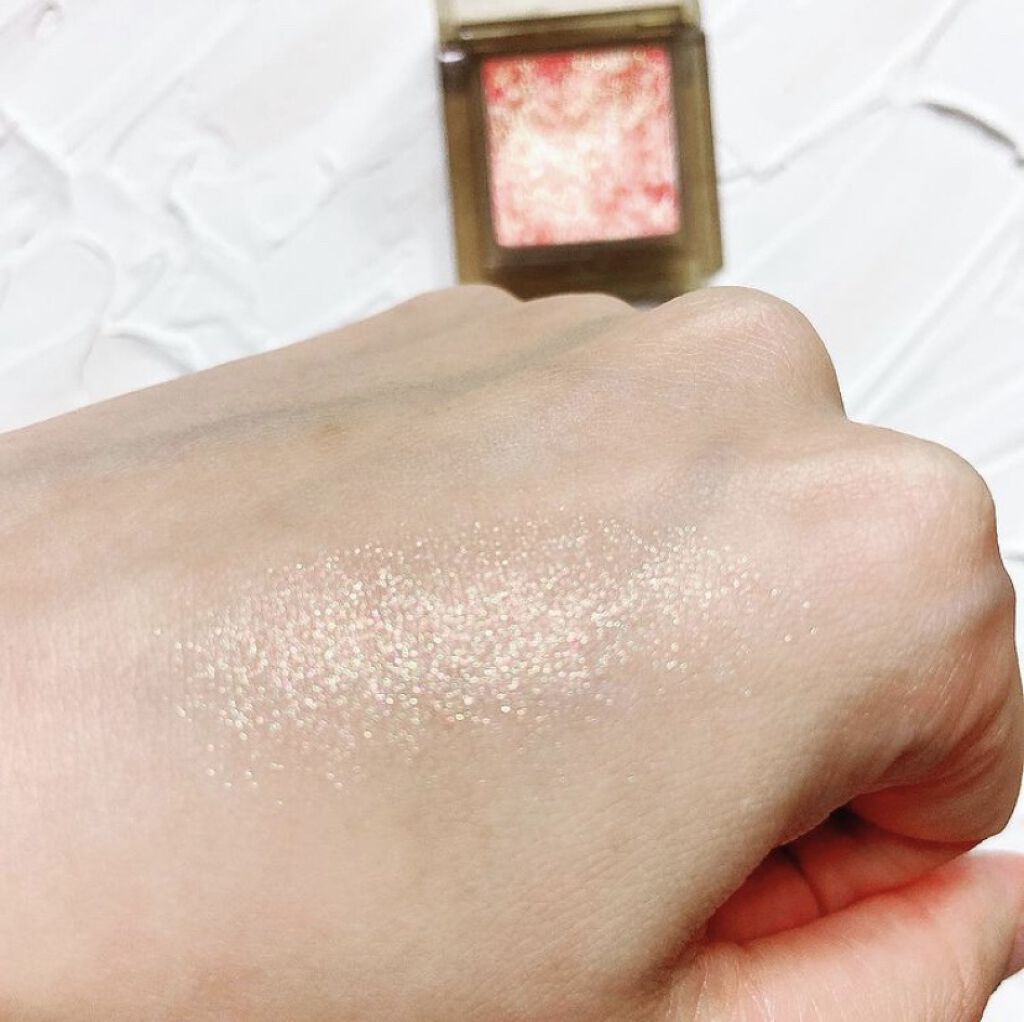 single eye color se-06 イエロー/la peau de gem./単色アイシャドウを使ったクチコミ（3枚目）