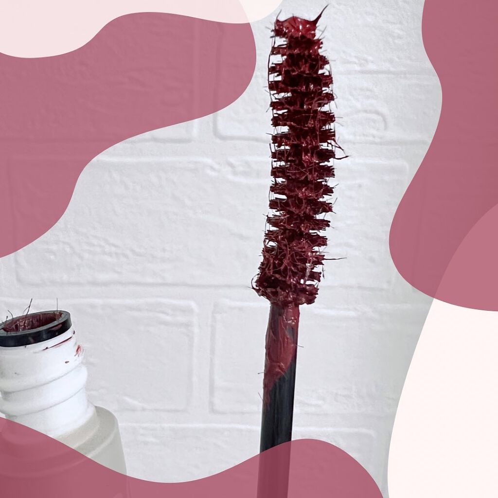 メガ・ステッキ 02 バーガンディウィッチ/RICAFROSH/マスカラを使ったクチコミ（3枚目）