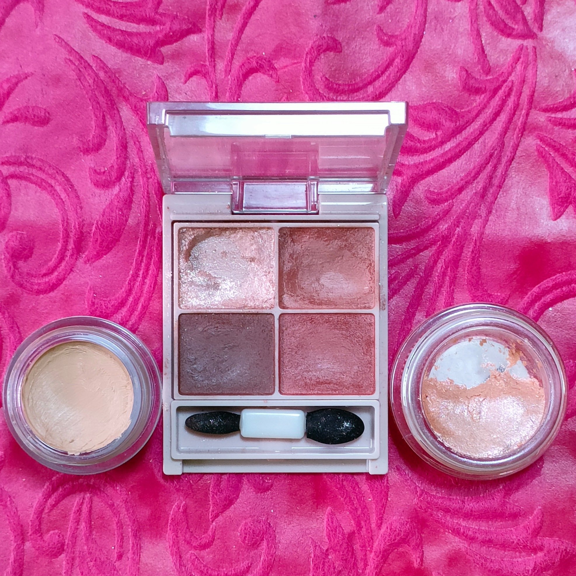 シルキースフレアイズ（マットタイプ）/キャンメイク/アイシャドウパレットを使ったクチコミ（3枚目）