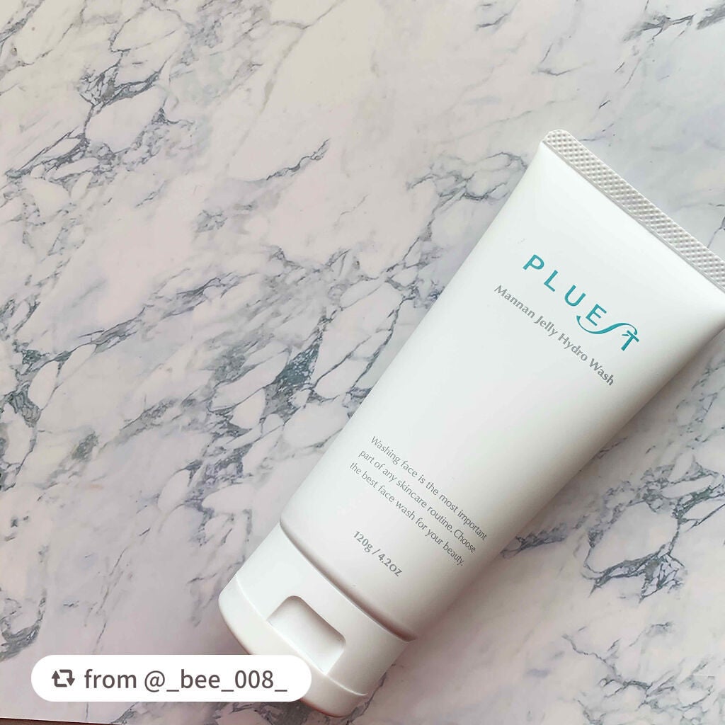 マンナンジェリーハイドロウォッシュ/PLUEST/洗顔料を使ったクチコミ(2枚目)