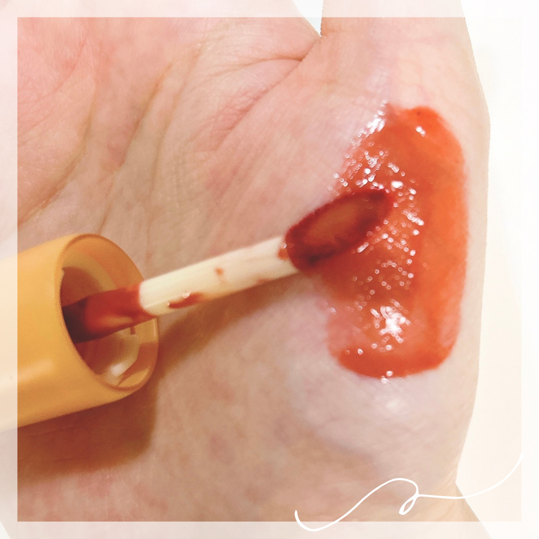 フルーティーグラムティント/Laka/リップティントを使ったクチコミ（2枚目）