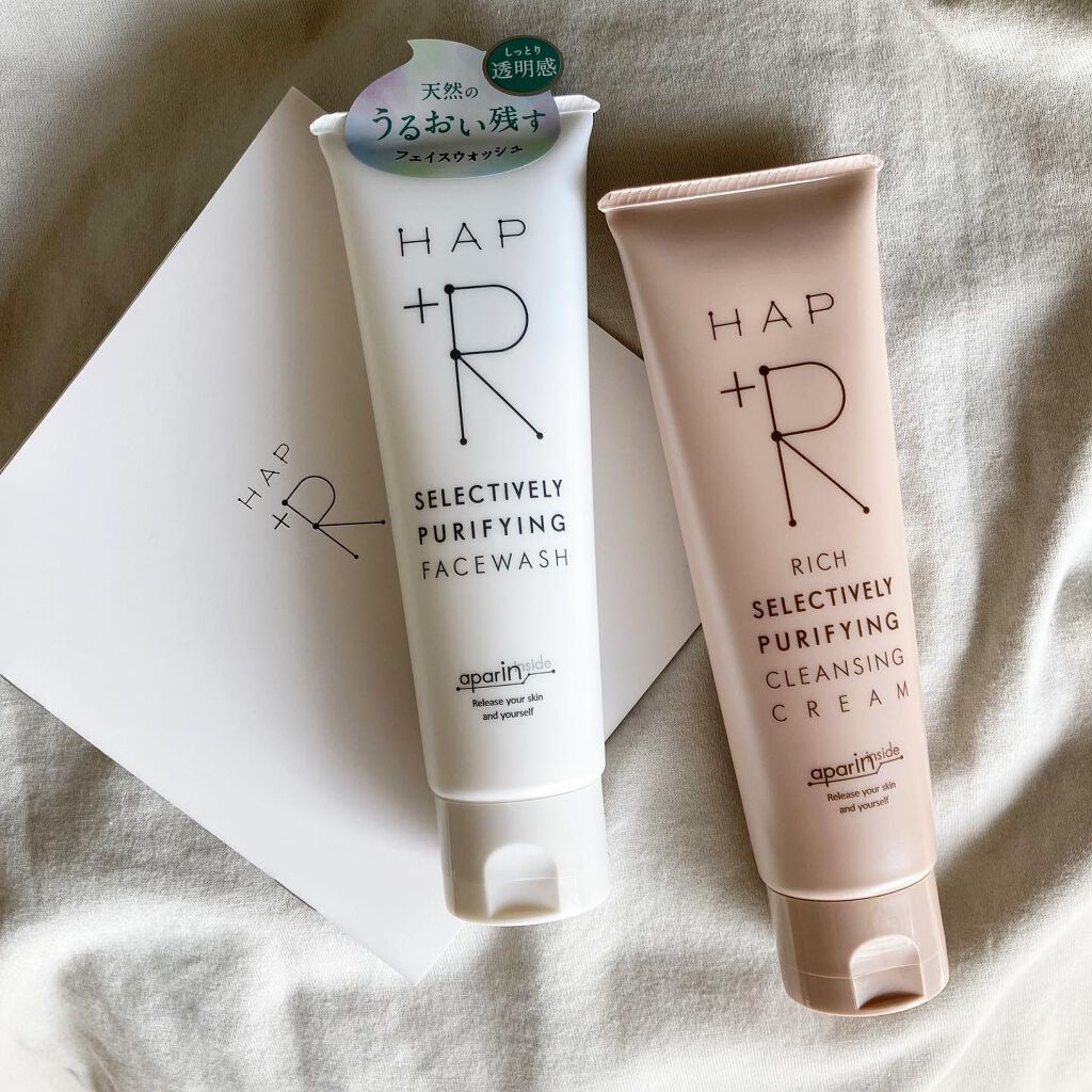 フェイスウォッシュ/HAP＋R/洗顔フォームを使ったクチコミ（1枚目）