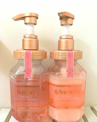 &honey Melty モイストリペア シャンプー1.0／モイストリペア ヘアトリートメント2.0/&honey/シャンプー・コンディショナーを使ったクチコミ（2枚目）