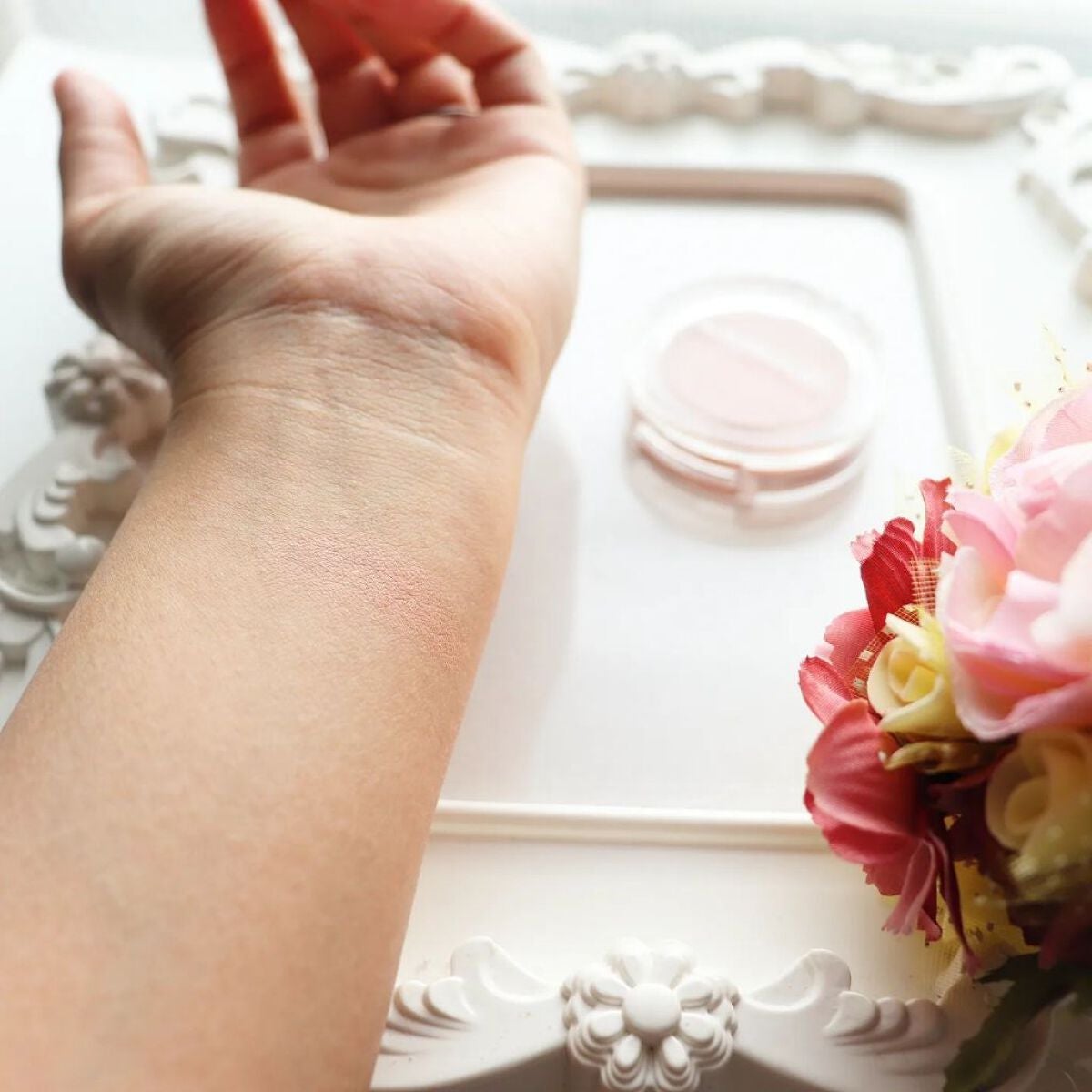 ネーミング フラッフィーパウダーブラッシュ/NAMING./パウダーチークを使ったクチコミ(3枚目)