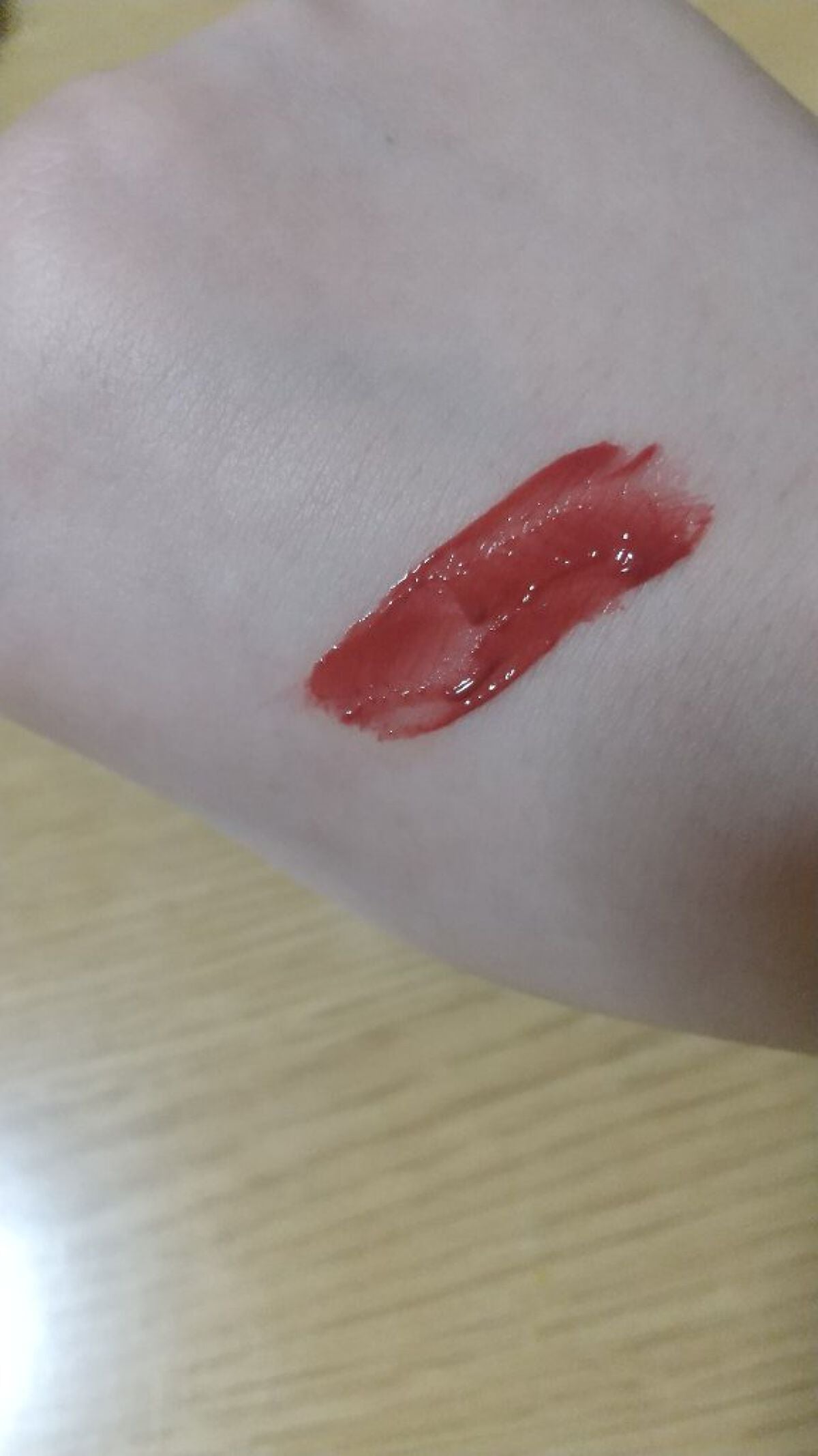 ジューシーラスティングティント/rom&nd/リップティントを使ったクチコミ(4枚目)