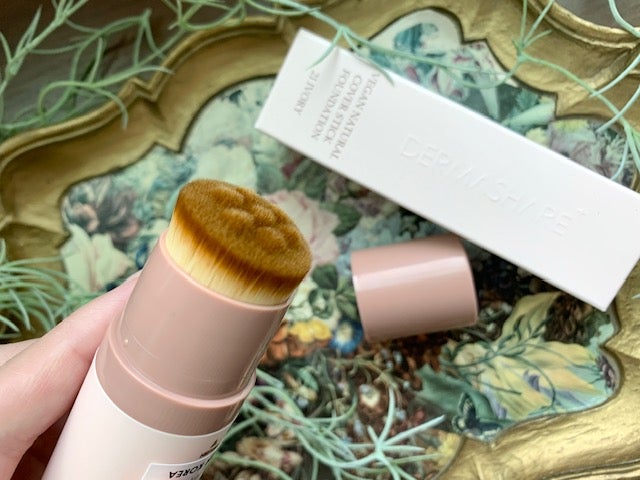 ヴィーガンナチュラルカバースティックファンデーション/DERMASHARE/その他ファンデーションを使ったクチコミ(3枚目)