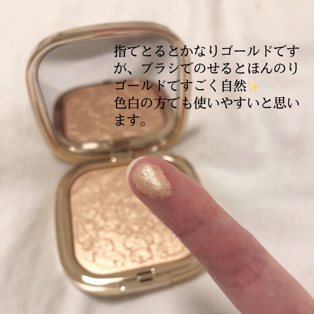 バロックライト ハイライティングパウダー/DOLCE&GABBANA BEAUTY/プレストパウダーを使ったクチコミ（3枚目）