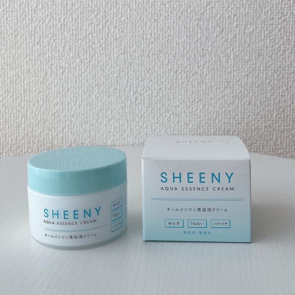アクアエッセンスクリーム/SHEENY/フェイスクリームを使ったクチコミ(2枚目)