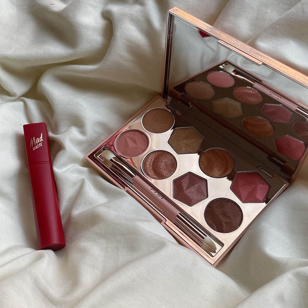 プリズム エアー アイ パレット/CLIO/アイシャドウパレットを使ったクチコミ(3枚目)